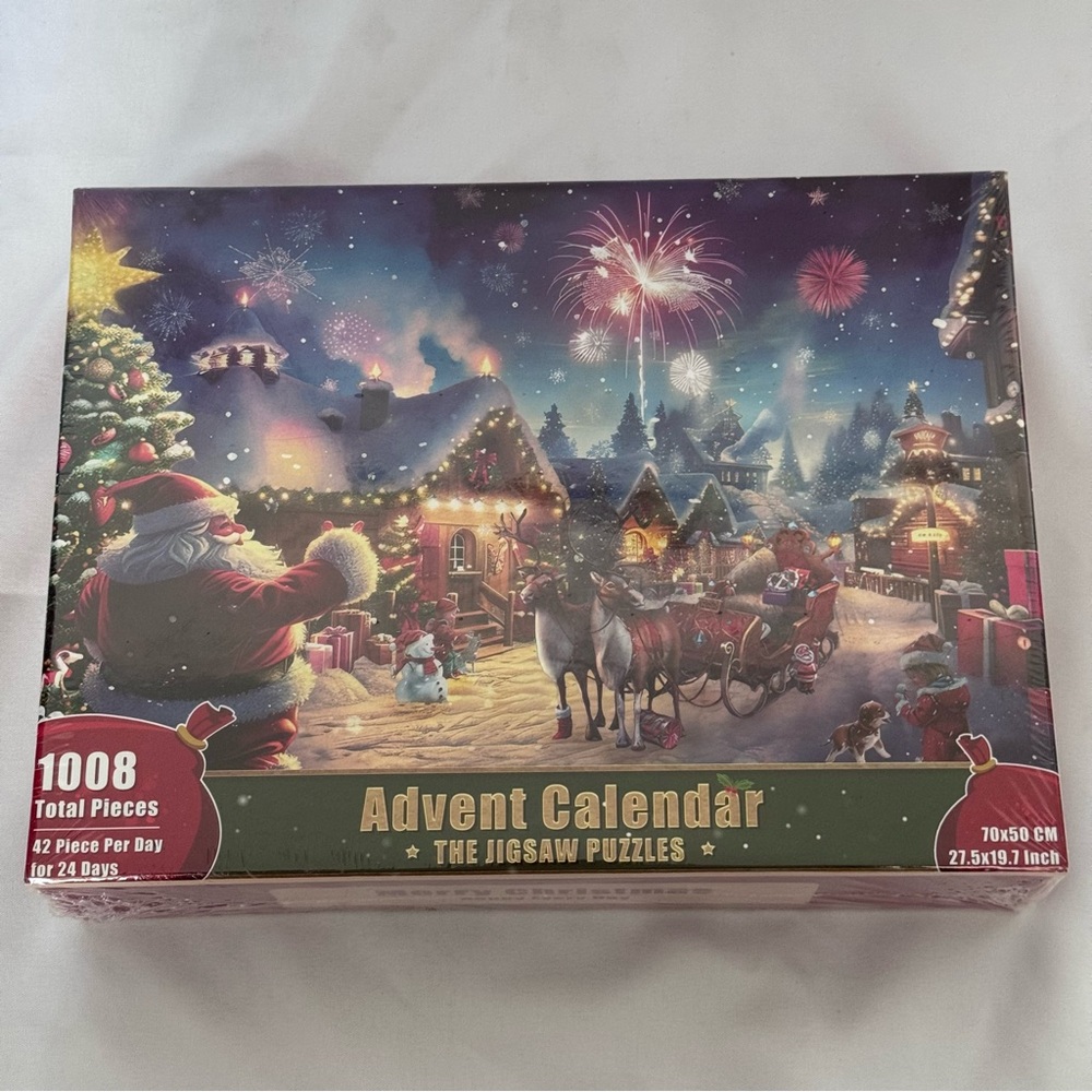 Advent Calendar Jigsaw Puzzle 1008 Pieces